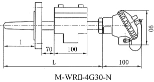 耐磨带切断阀热电偶 M-WR□-4G30-N